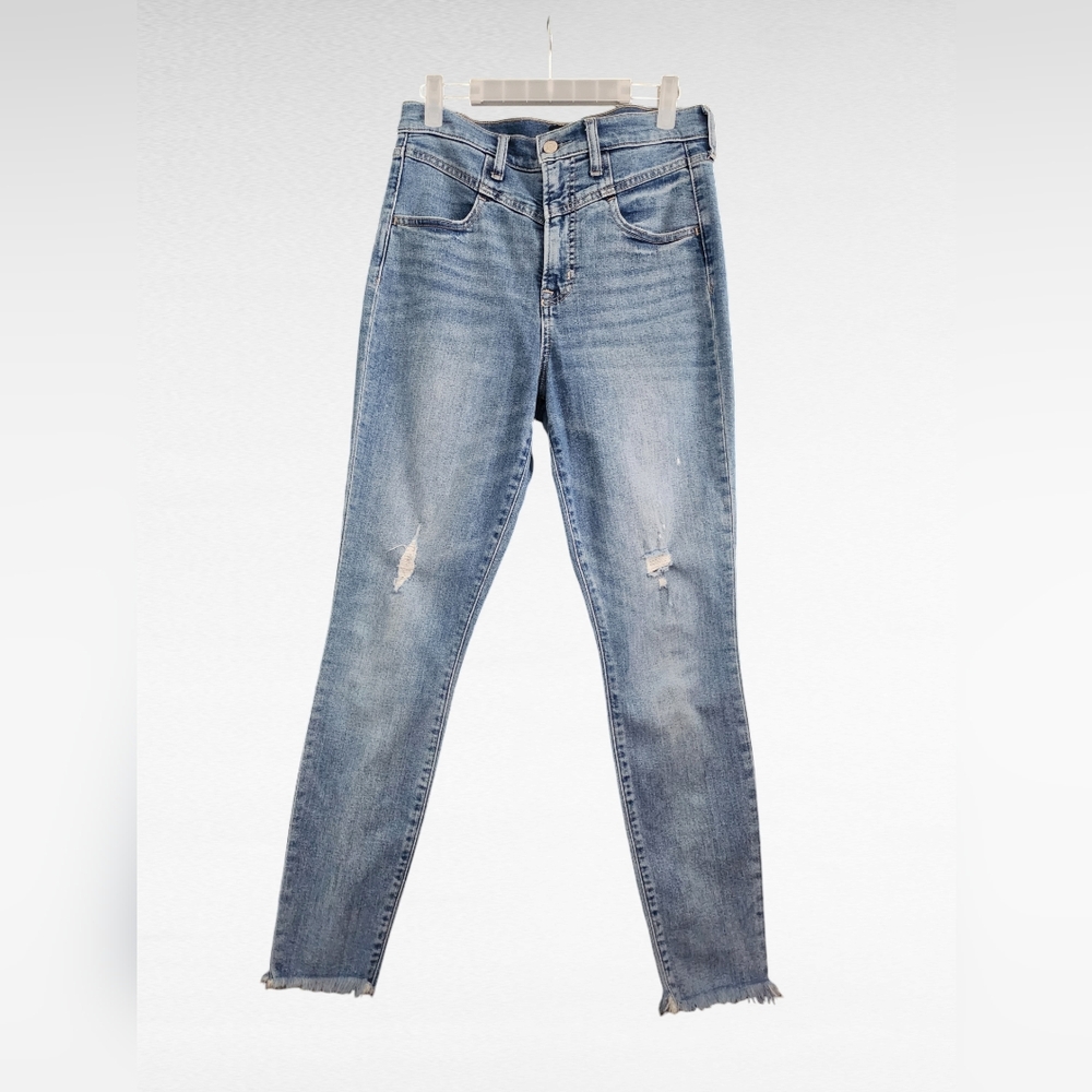 GAP True Skinny Ultra High Waist Jeans Size 8